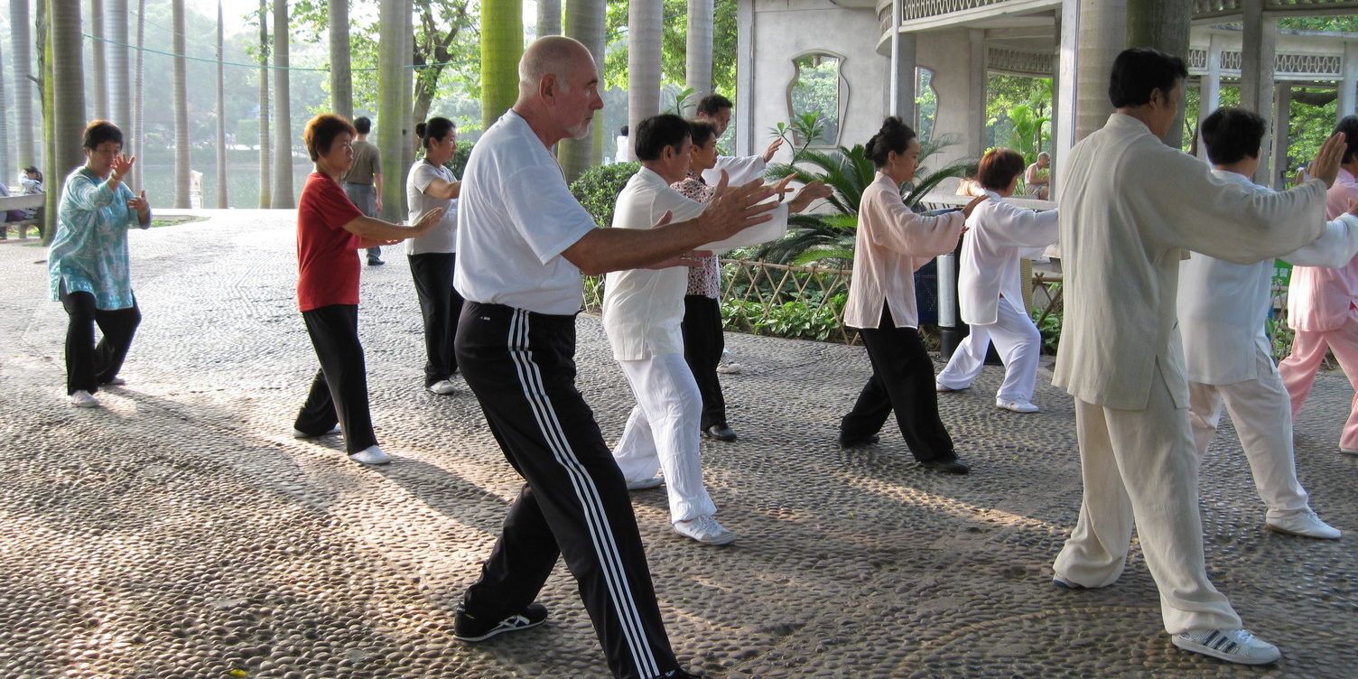 Barron teaching Tai Chi