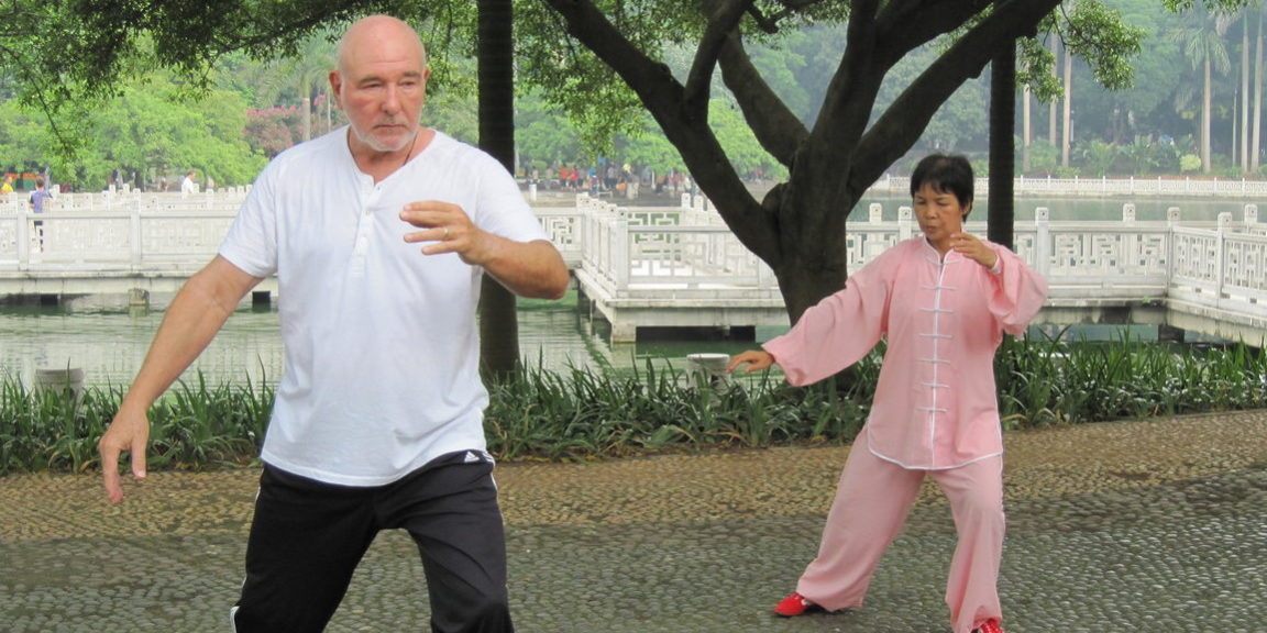 Barron teaching Tai Chi