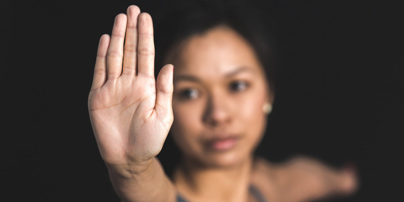 Girl practicing Tai Chi